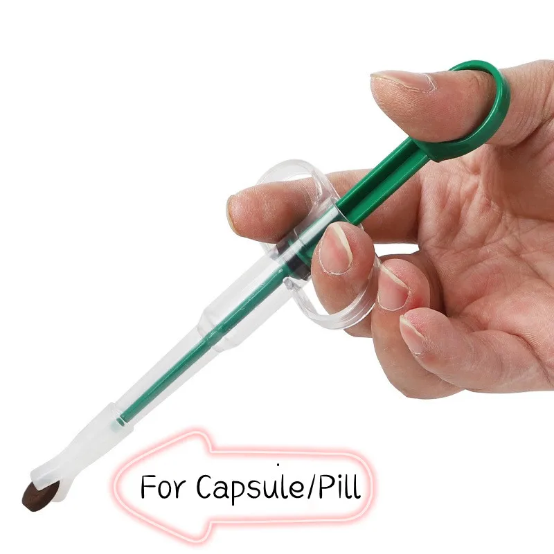 1pc Pet Cat Syringe Dog Medicine Feeder Tablet Pill Gun Piller Push Dispenser Water Milk Syringe Dog Cat Kitten Puppy Feeder Kit