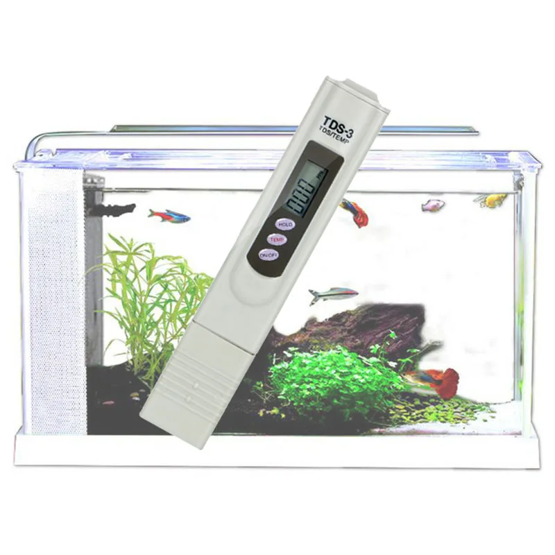 Portable TDS-3 Meter Digital TDS Water Quality Testing Pen Aquarium Pool tester Hardness Meter GH/DH Test Tool Accessories