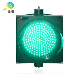 High Quality  New Design Single Light 300mm Red Color LED Traffic Signal Light