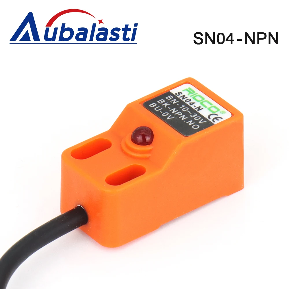 Aubalasti 금속 감지 센서 SN04-N/P 10-30VDC 금속 검사 용 유도 근접 스위치 NPN PNP NC NO 3 선