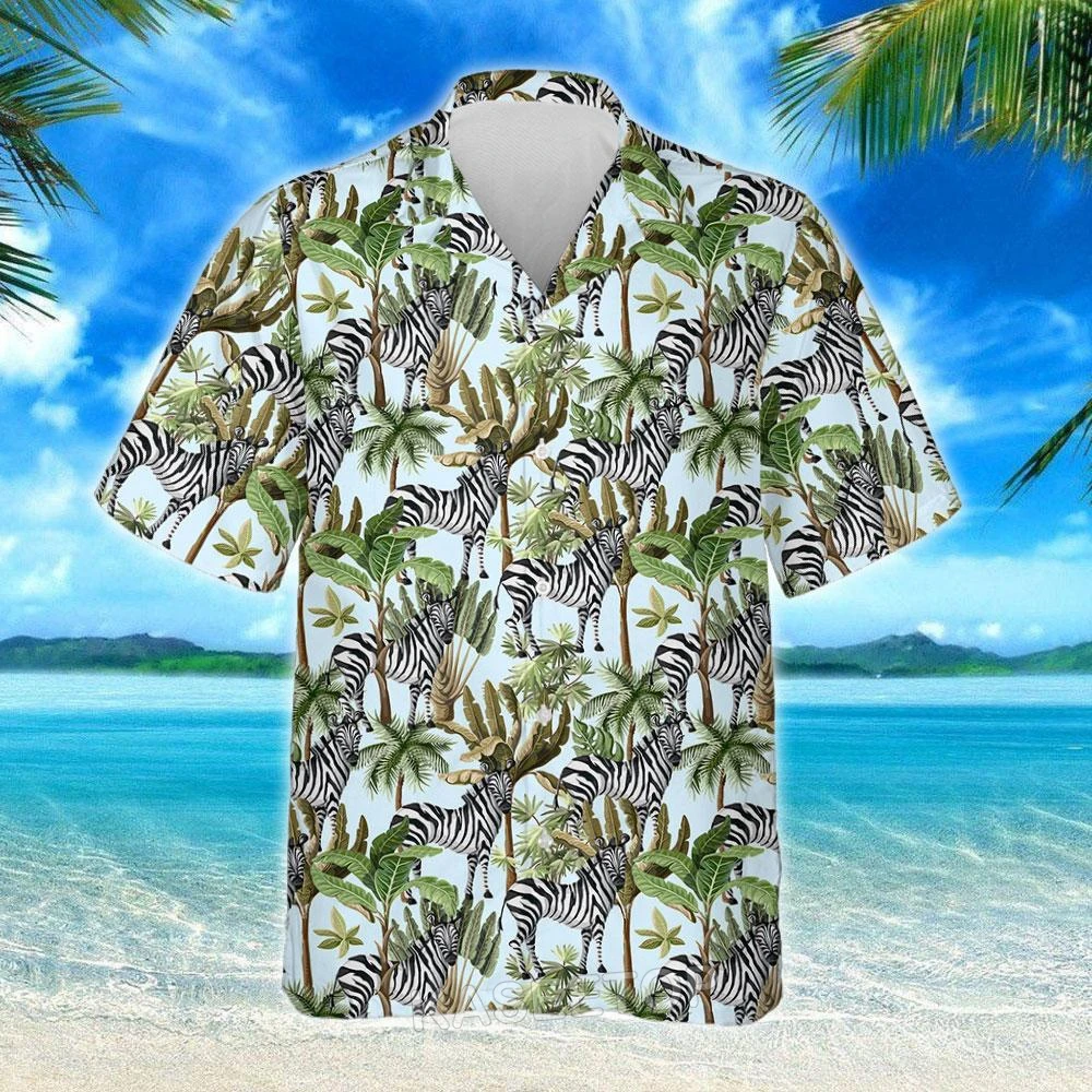 New Summer Mens Beach Short Sleeve Trippy Drawing 3D Printed Hawaiian Shirt Casual Button Wild Blouses Oversize Streetwear Tops