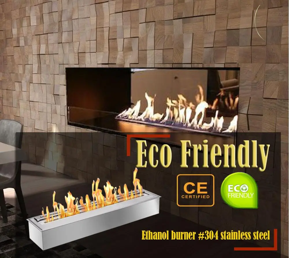 

Inno living fire 62 inch bio ethanol indoor fireplace burner inserts