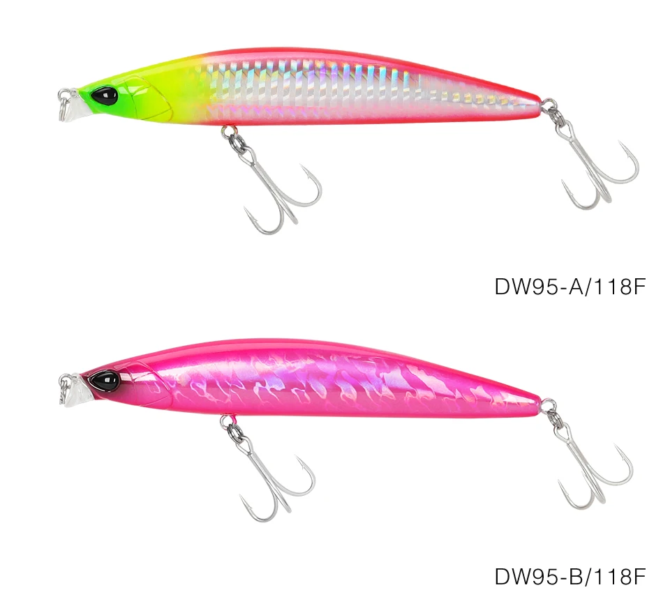 TSURINOYA Meeresfischköder 118F Shallow Range Floating Minnow 118 mm 19 g DW95 Long Casting Magnet Gravity System Harter Köder – Detail 14