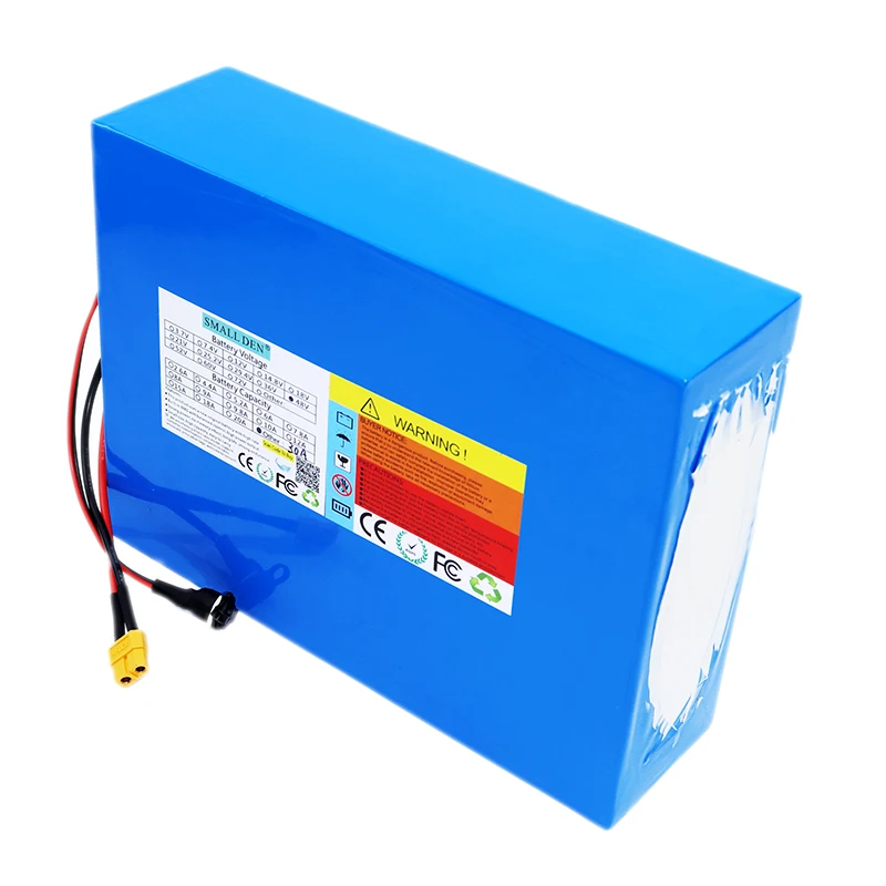 48V 30Ah 18650 Lithium Battery Pack 13S9P 1000W High Power 30A BMS For Electric bicycle scooter ebike batteries+54.6V 5A Charger