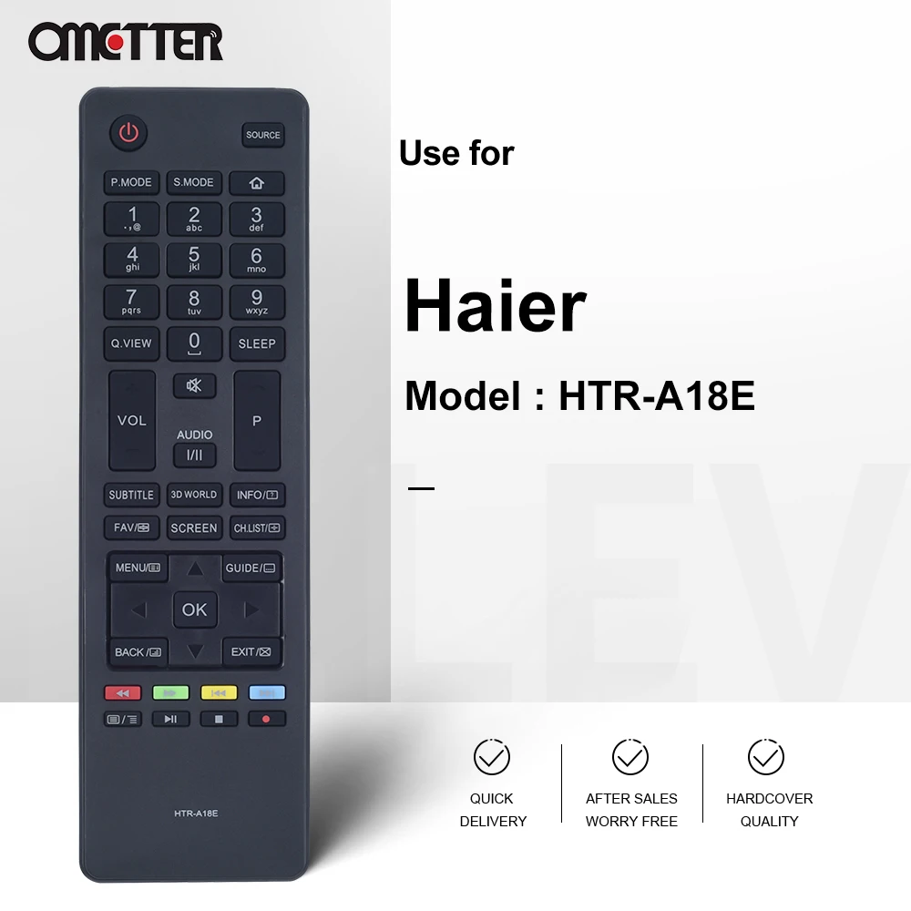Nuovo adatto per telecomando TV Haier HTR-A18E HTR-A18H HTR-A18M HTR-A18L LE22M600CF LE24M600CF