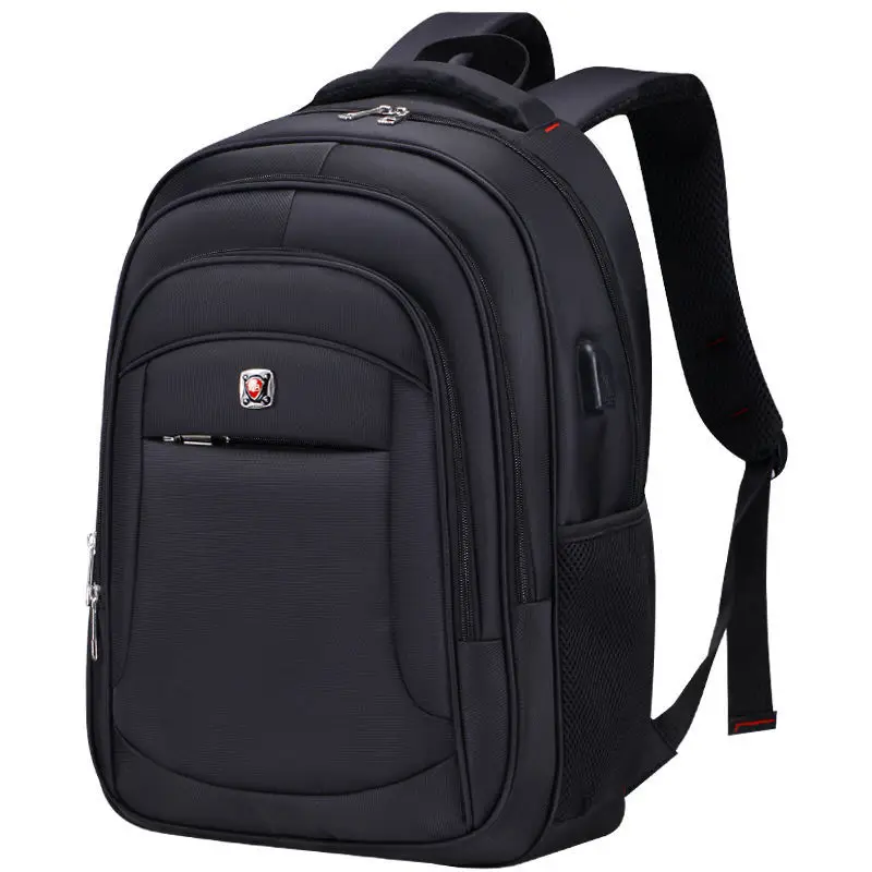 Mochila de carregamento USB para adolescentes, saco de grande capacidade para escola, estudantes universitários, notebook, saco de computador,