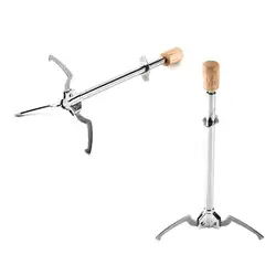 1pc Stainless Steel Multifunctional Ice Food Tong Triangle Shape Design Multifunctional Triangle Grab Food Ice Holder