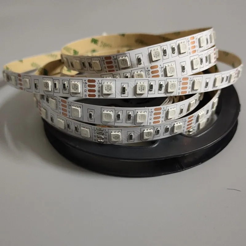5m 10m LED Strip 5050 2835 IP20 IP65 RGB Strip LED Light Flexible Ribbon Stripe DC 12V RGB Diode Tape IR Controller Adapter