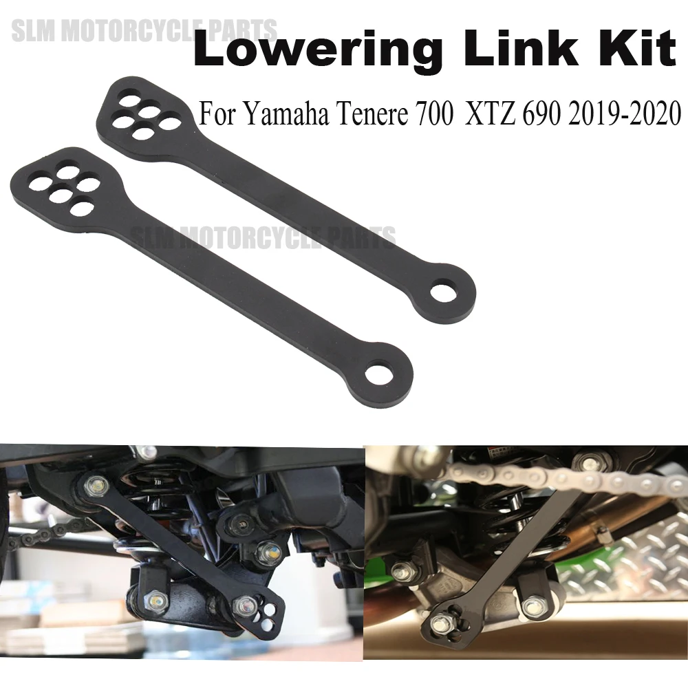 New Motorcycle Linkage Lowering Link Kit For Yamaha Tenere 700 Rally XT690Z 2019-2021 Rear Suspension Cushion Drop Connecting