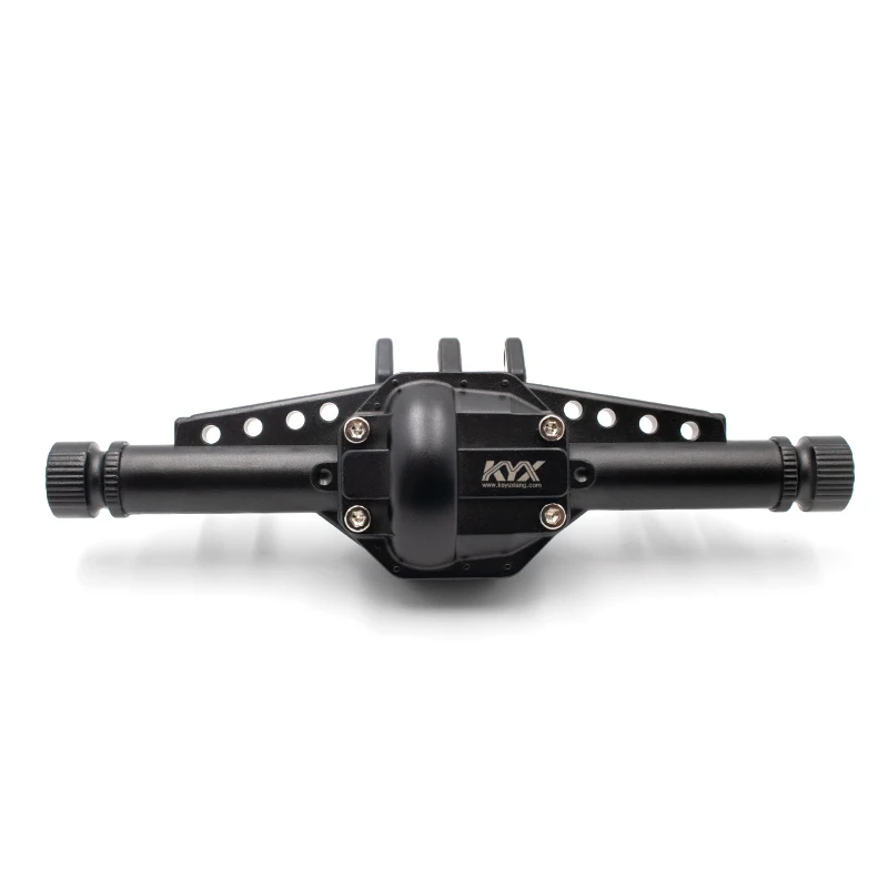 KYX Alloggiamento dell'asse in lega Guscio dell'asse con coperchio per 1/10 RC Crawler Axial SCX10-II 90046 90047