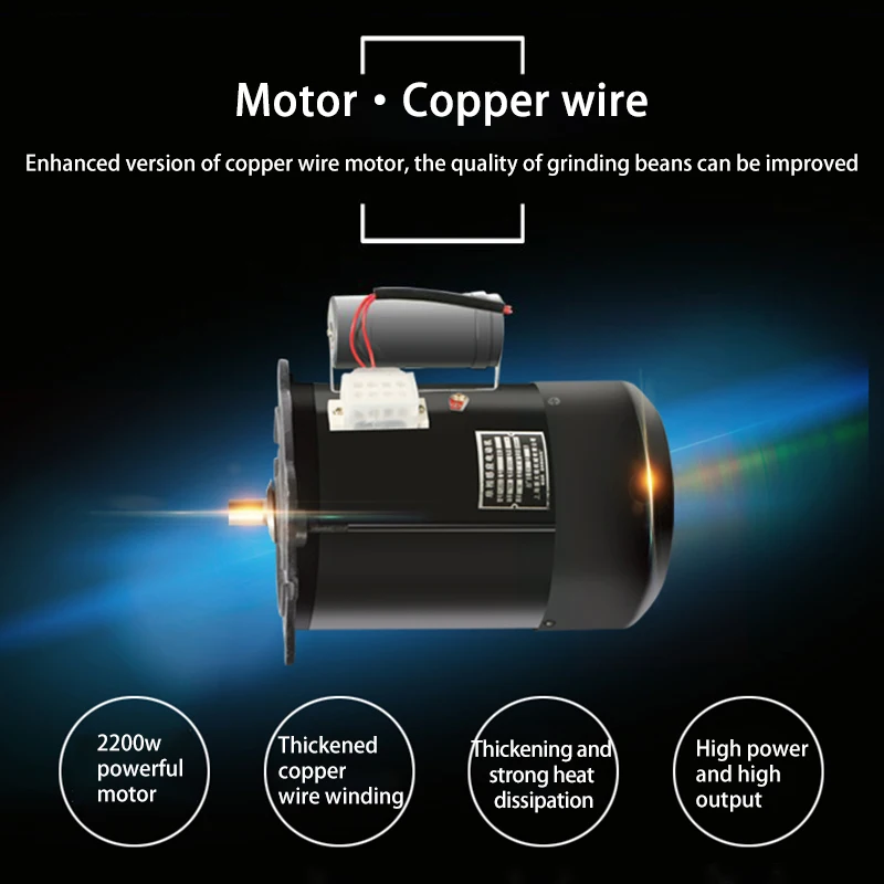 Macchina per il latte di soia Macchina per il latte di soia senza filtro Separazione dei residui Colazione commerciale Negozio Raffinatore automatico fresco 2200W