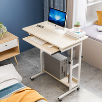 Simple Modern Computer Desktop Table Home Lift Bedside Table Space Saving Removable Lazy Table Simple Single Small Table