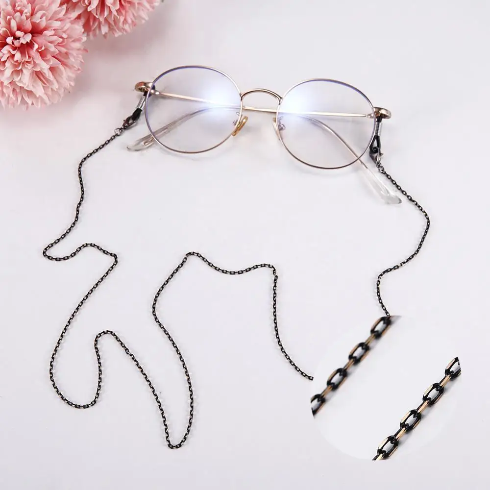 SKYRIM Reading Glasses Cord Sunglasses Chain Women Men Black Golden Metal Lanyards Neck Strap Rope Eyeglasses Chains Holder 2024