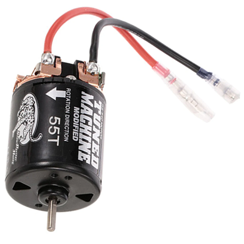 4 Pole Hi-torque 55T 540 Brushed Motor For Axial SCX10  D90 TRX4 RC Car