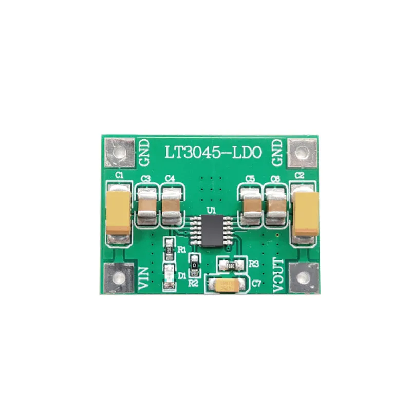 

Taidacent LT3045 Single Power Supply Module Low Noise Linearity RF Linear Regulator Circuit MINI Buck Converter