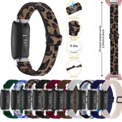 Nylon elastic band for Fitbit inspire 3 2 smart Watch adjustable Bracelet strap for fitbit inspire / Inspire hr Wristband Correa
