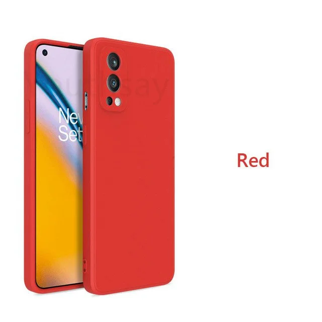 For Oneplus Nord 2 Case Oneplus Nord 3 CE 2 Lite Cover Funda Original Liquid Silicone Soft Phone Bumper Oneplus Nord 3
