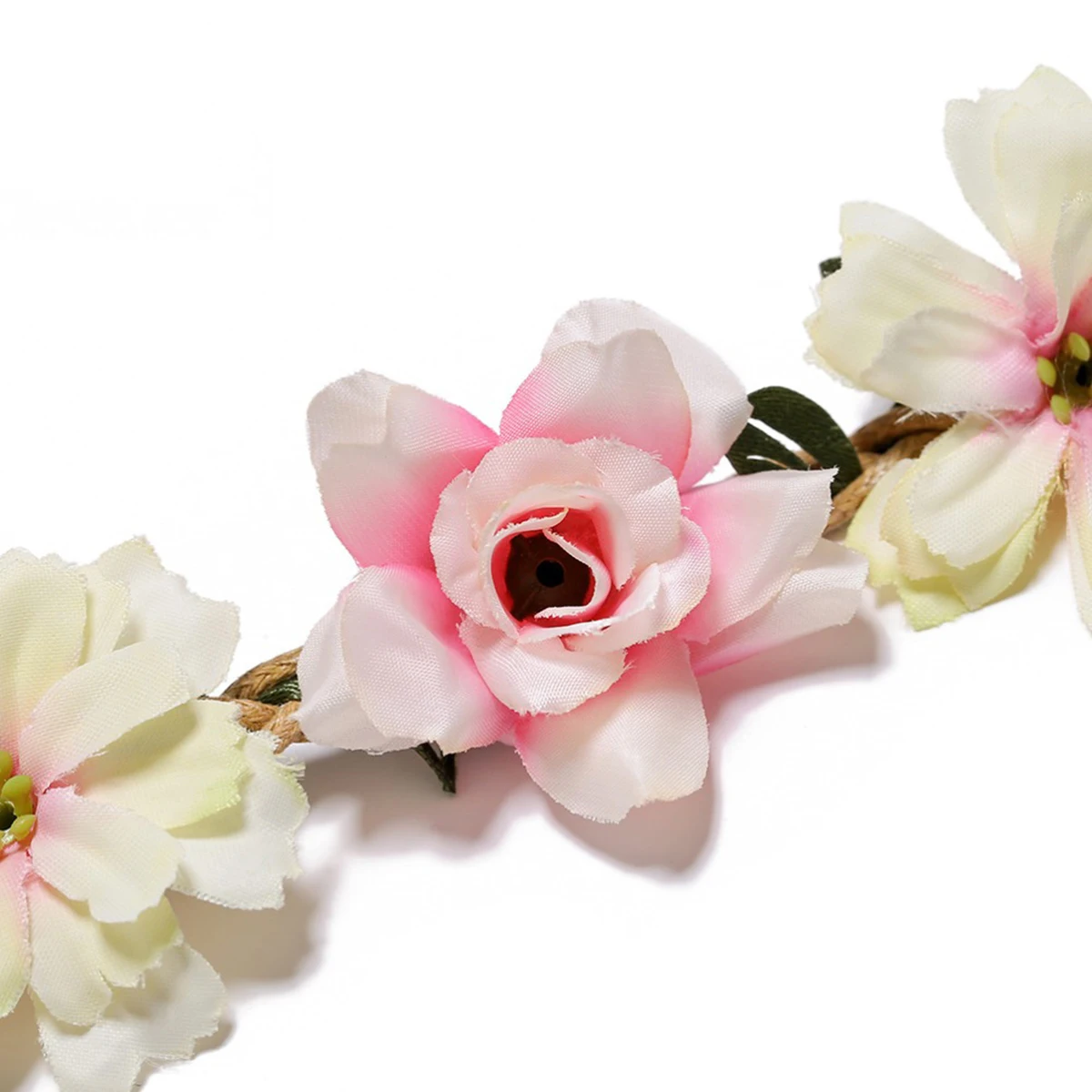 Faixa de cabeça da flor da forma da flor da noiva da coroa floral para beatuiful meninas coroa acessórios para o cabelo festa à moda