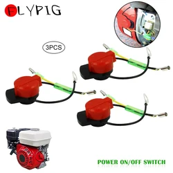 3x Engine Power Stop On Off Kill Switch Control for Honda GX100 120 160 200 240 270 340 390 Gasoline Engines 168F 170F 188F 190F