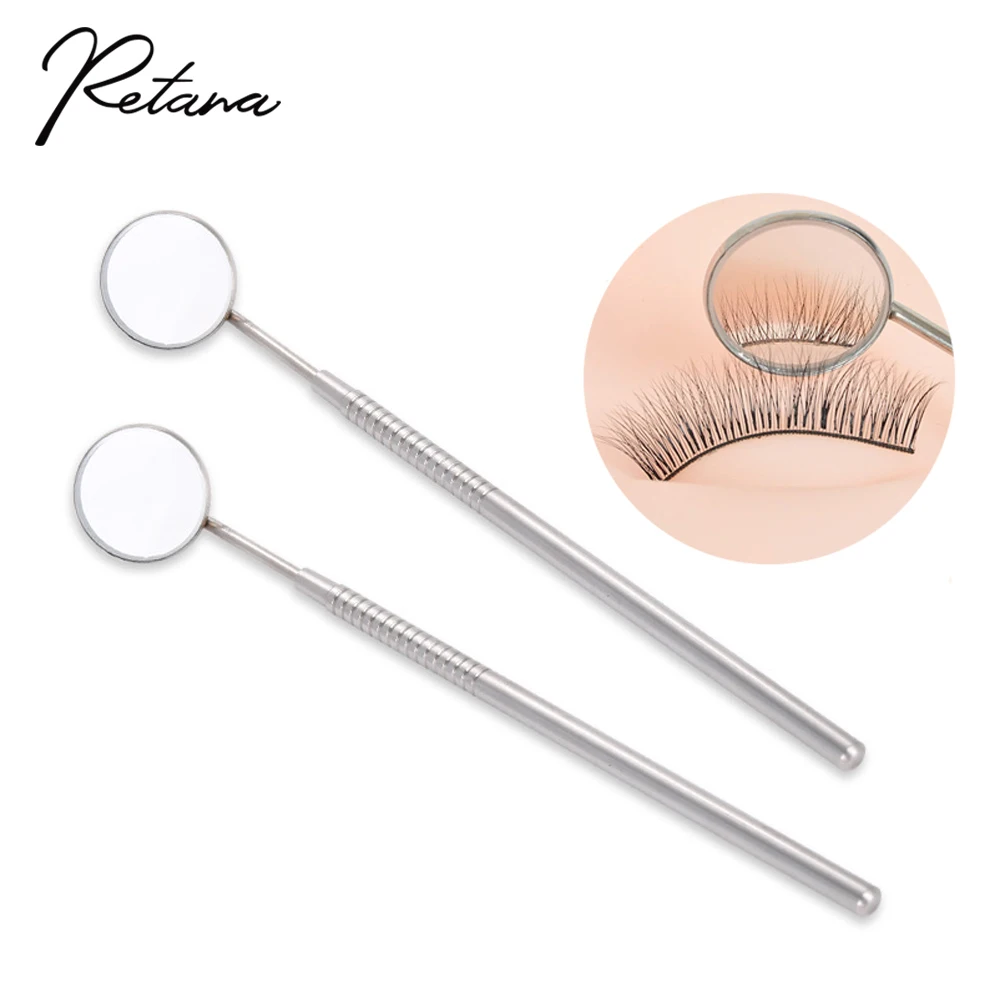 

Dental Mirror Multifunctional Eyelash Extension Inspection Mirror Stainless Steel Dental Mirror Eyelash Extension Supplies Tool