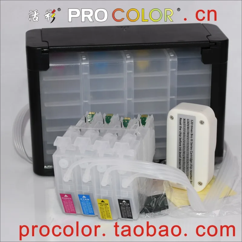 LC3217 LC3219 LC 3217 3219 XL CISS for BROTHER MFC-J5330DW MFC J5335DW J5730DW J5930DW J6530DW J6935DW printer reseter arc chip