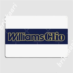 Williams Clio Metal Signs Cinema Garage Kitchen Custom Plates Tin sign Posters