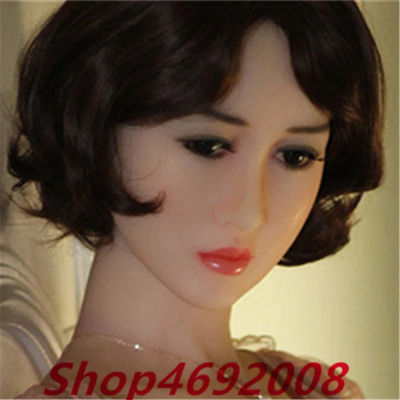 

E1 Delicate face Lifelike Sex Doll Head Silicone Material Metal Frame Beautiful Facial Features Enjoy The Oral Sex Of Love Dolls