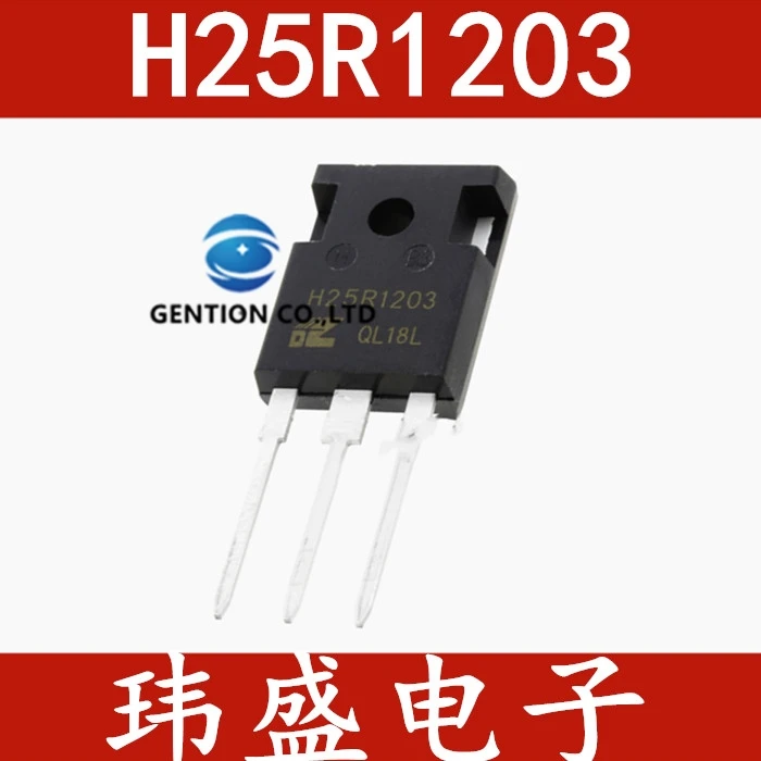 Transistor IGBT para cocinas de inducción de alta potencia, 10 Uds., 25R1203, H25R1203, disponible, 100%, nuevo y original