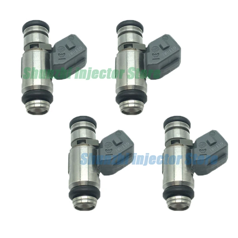 4pcs Fuel Injector Nozzle For FORD Fiesta V KA 1.3 OEM: IWP 119 IWP119 IWP-119 1149646 1 149 646 2N1U9F593KA 2N1U-9F593-KA