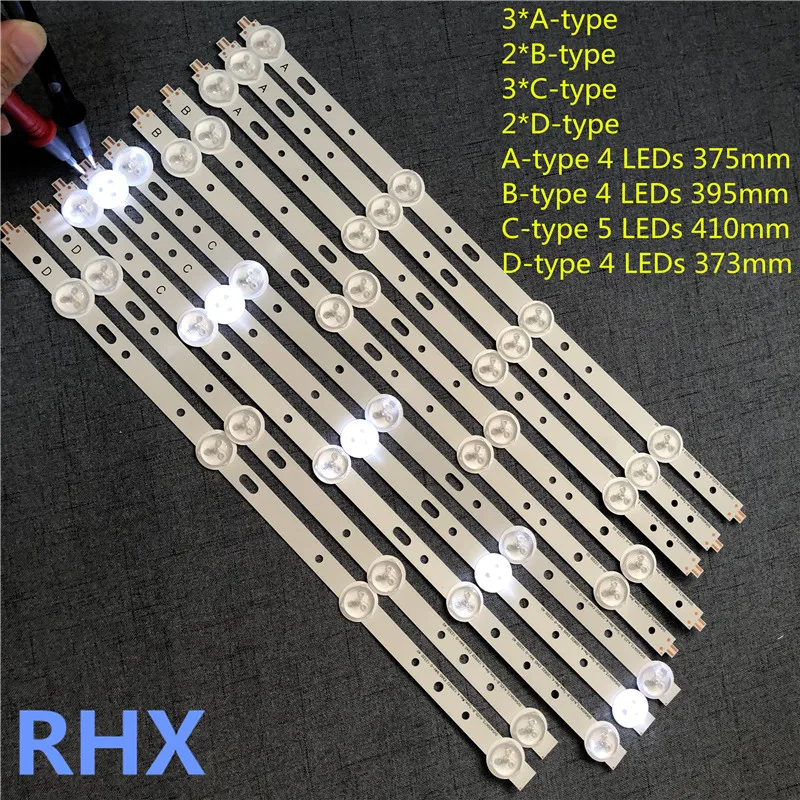 

90piece - 9TV LED strips for Sam sung type 40D1333B 40L1333B 40PFL3208T SVS400A73 ABCD 40inch use 100%NEW