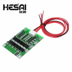 1PCS 4S 30A 14.8V Li-ion Lithium 18650 Battery BMS Packs PCB Protection Board Balance Integrated Circuits Electronic Module