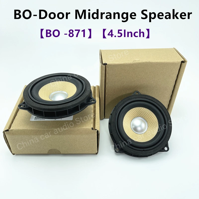 

4.5Inch Midrange Speaker For BMW F20 F30 F31 F34 G30 G01 1 2 3 4 5 X1 X2 X3 X5 G05 Series Door Loudspeaker Audio Horn In The Car