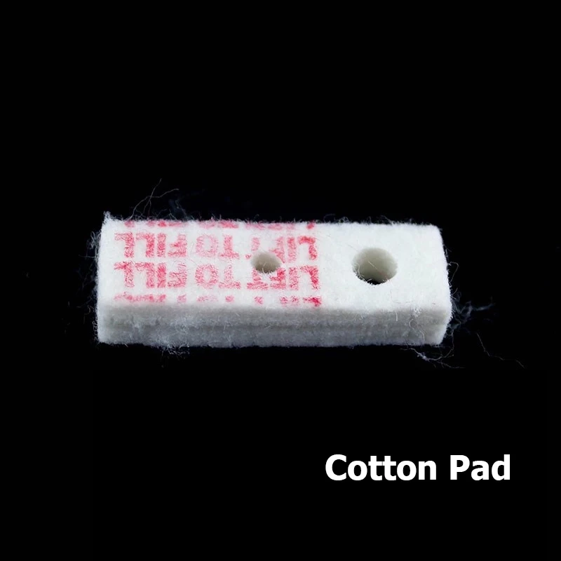 10pcs Oil Absorbent Cotton Pads Sealed Bottom Felt For Zippo Kerosene Lighter Replacement Inner Sealing Gasket Accessories