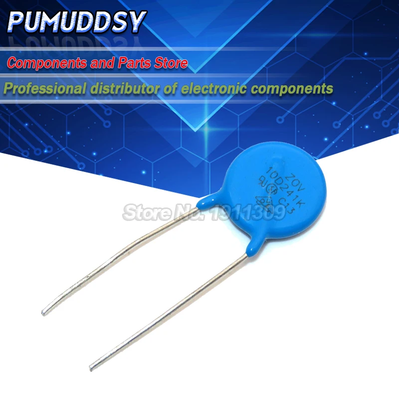 

50PCS varistor 10D241K 240V piezoresistor 10D241