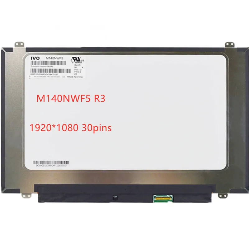 

14,0 "Ноутбук ЖК-дисплей сенсорный экран B140HAK03.0 B140HAK03 FHD 1920*1080 EDP 40 контактный Dispplay матричная панель Замена