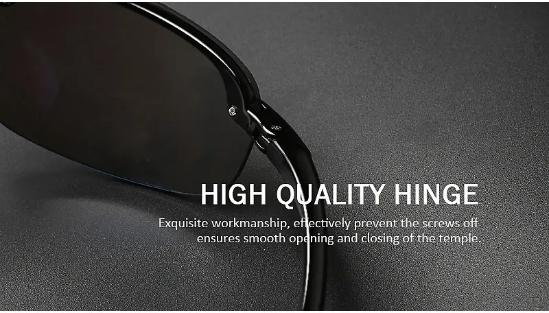 JULI Sport-Sonnenbrille für Herren und Damen, TR90, randloser Rahmen, UV400-Schutz für Radfahren, Laufen, Angeln, Baseball, Fahren, 8001 – Detail 10