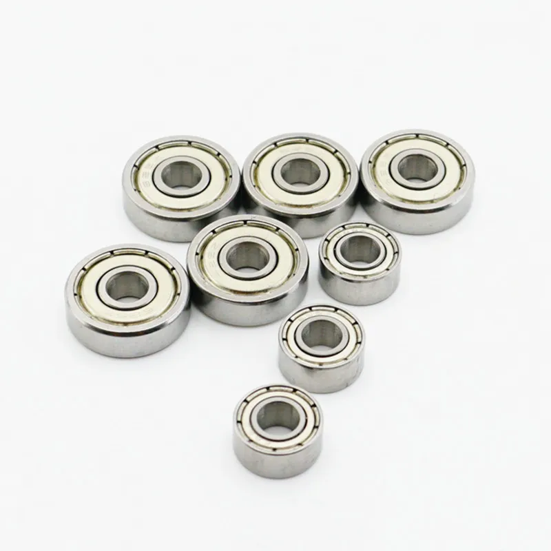 50 Stück R2ZZ R2-5ZZ R3ZZ R4AZZ R4ZZ R6ZZ R8ZZ R144ZZ R188ZZ R1810ZZ R1212ZZ -2RS -2Z -Z 2Z offene Zoll-Rillenkugellager – Detail 2