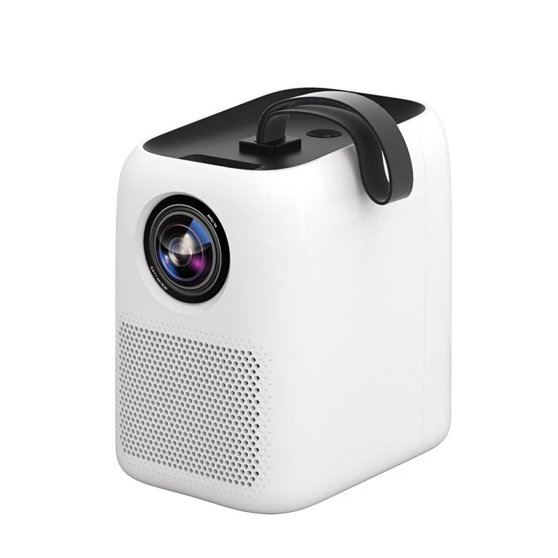 New X6 Mini Projector 4K Office Home Portable Projector 1080P TV Media Video Player Playback Supports DC/HDMI/USB/TF Interface