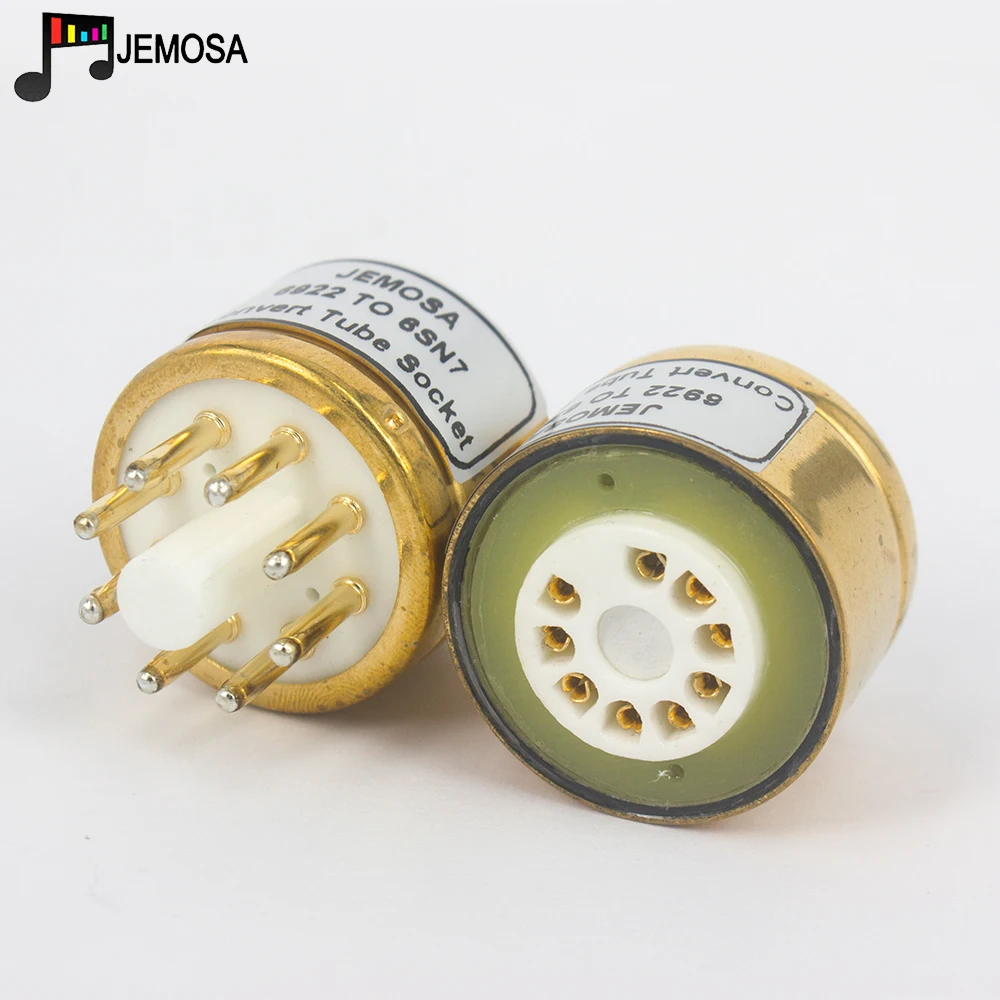 1PC 6N1 6N2 6N6 ECC88 6922 A 6SN7 6SL7 ECC32 ECC33 6N8P 6N9P B65 DIY HIFI Amplificador de Tubo De Vácuo De Áudio Converter Adaptador de Soquete