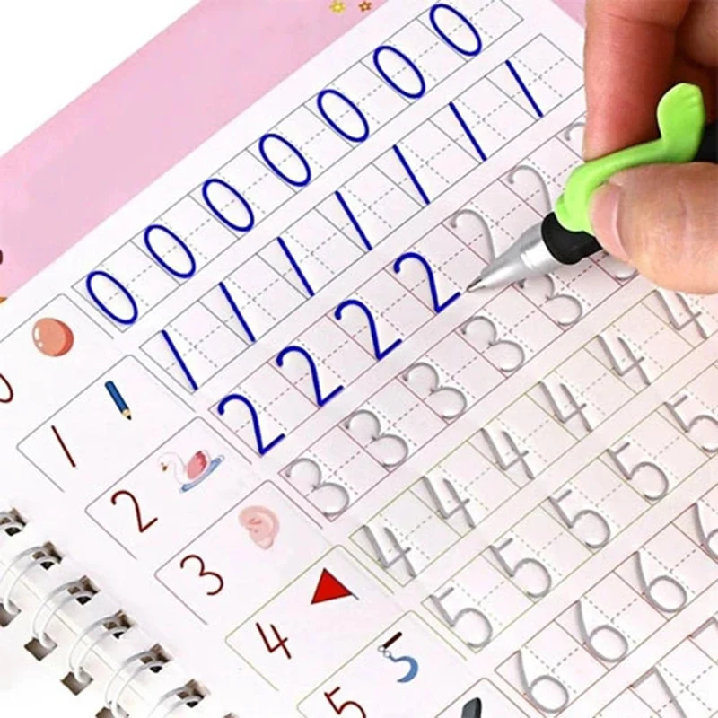 2021 New Magic Calligraphy That Can Be Reused Handwriting Copybook Set for Kid Calligraphic Letter Writing for School