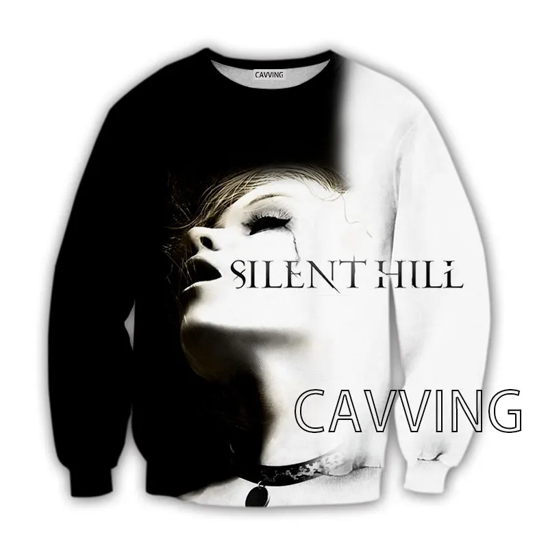 

CAVVING 3D Printed Silent Hill Crewneck Sweatshirts Harajuku Styles Tops Long Sleeve Sweatshirts for Men/women