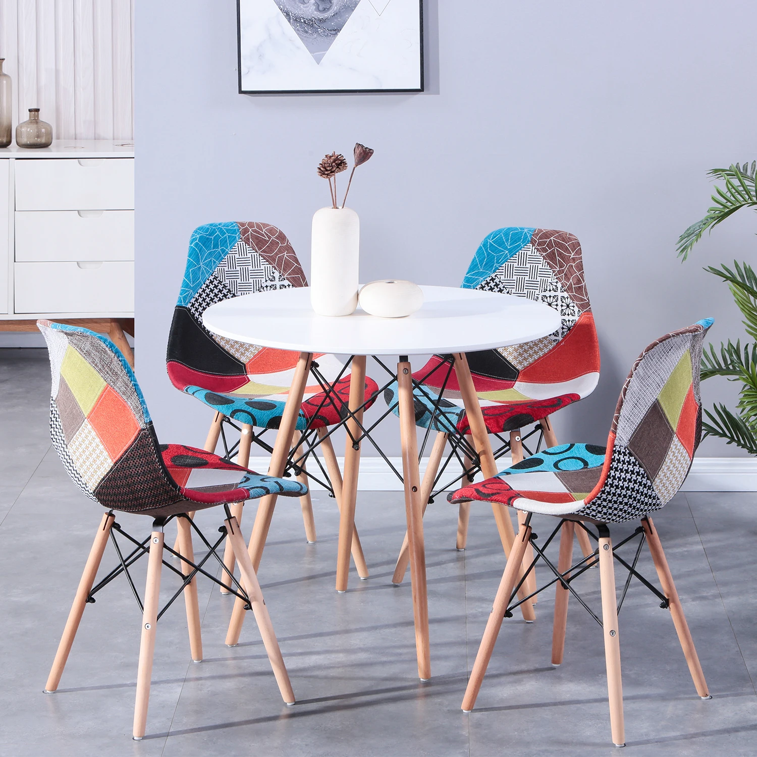 De beste patchwork stoel voor je woonkamer of eetkamer