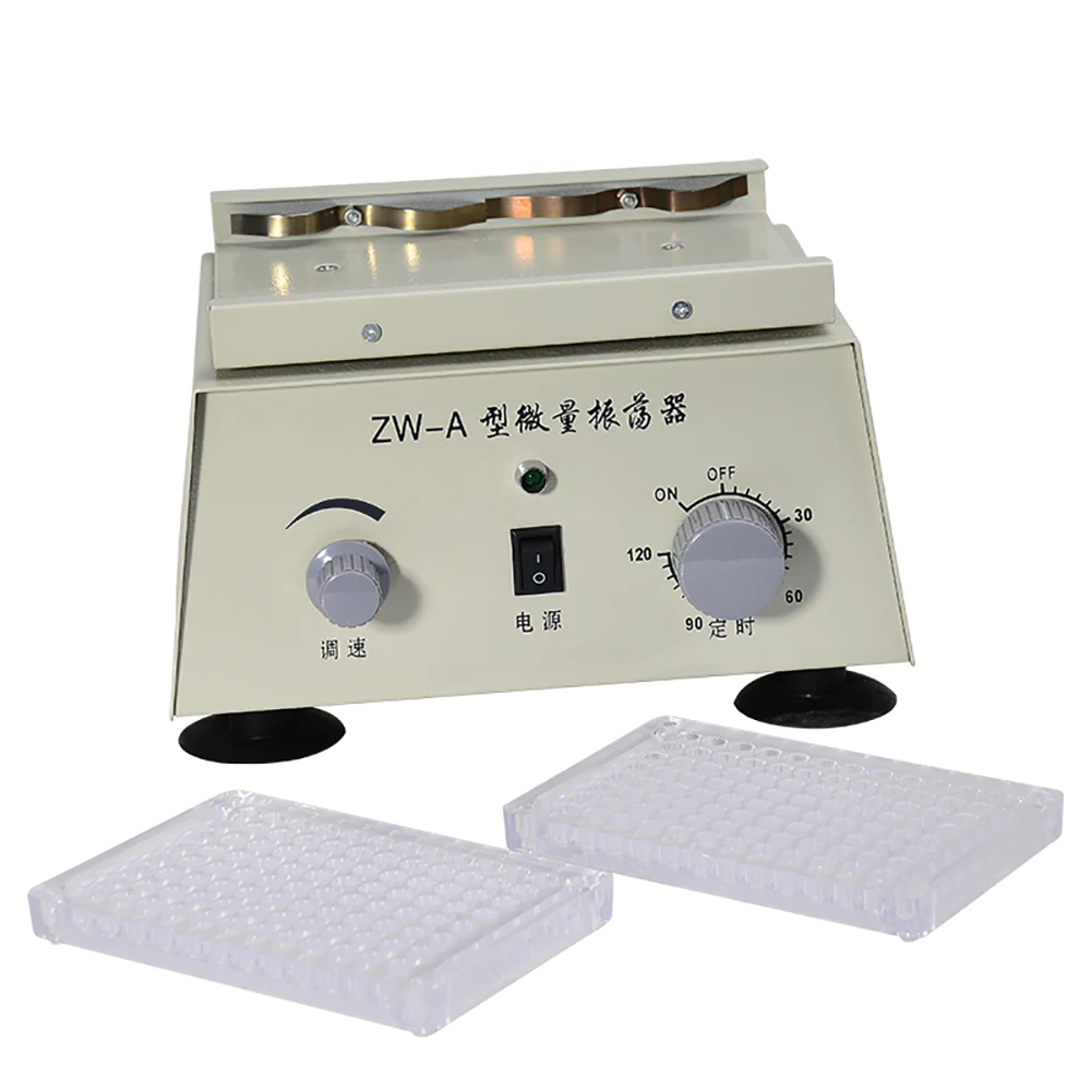 ZW-A Micro oscilador de laboratorio 96-well, placa de coagulación arterial, pequeño oscilador de giroscopio, oscilador de suero 220V 0-3000RPM