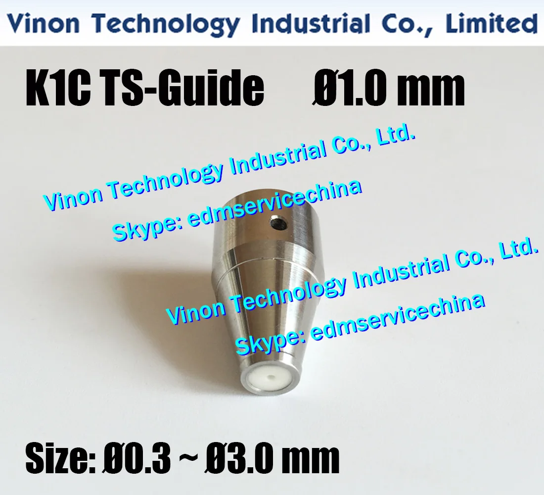 

K1CN TS Guide F140D - (0.3-3.0mm) Stainless Steel Case+ Ceramic Insert (14mm OD x 24mm) for K1CN/K1CS Small Hole EDM Drilling