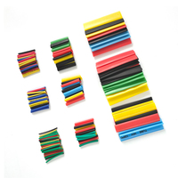 164pcs 328pcs Heat Shrink Tube Kit Shrinking Assorted Polyolefin Insulation Sleeving Heat Shrink Tubing Wire Cable 8 Sizes