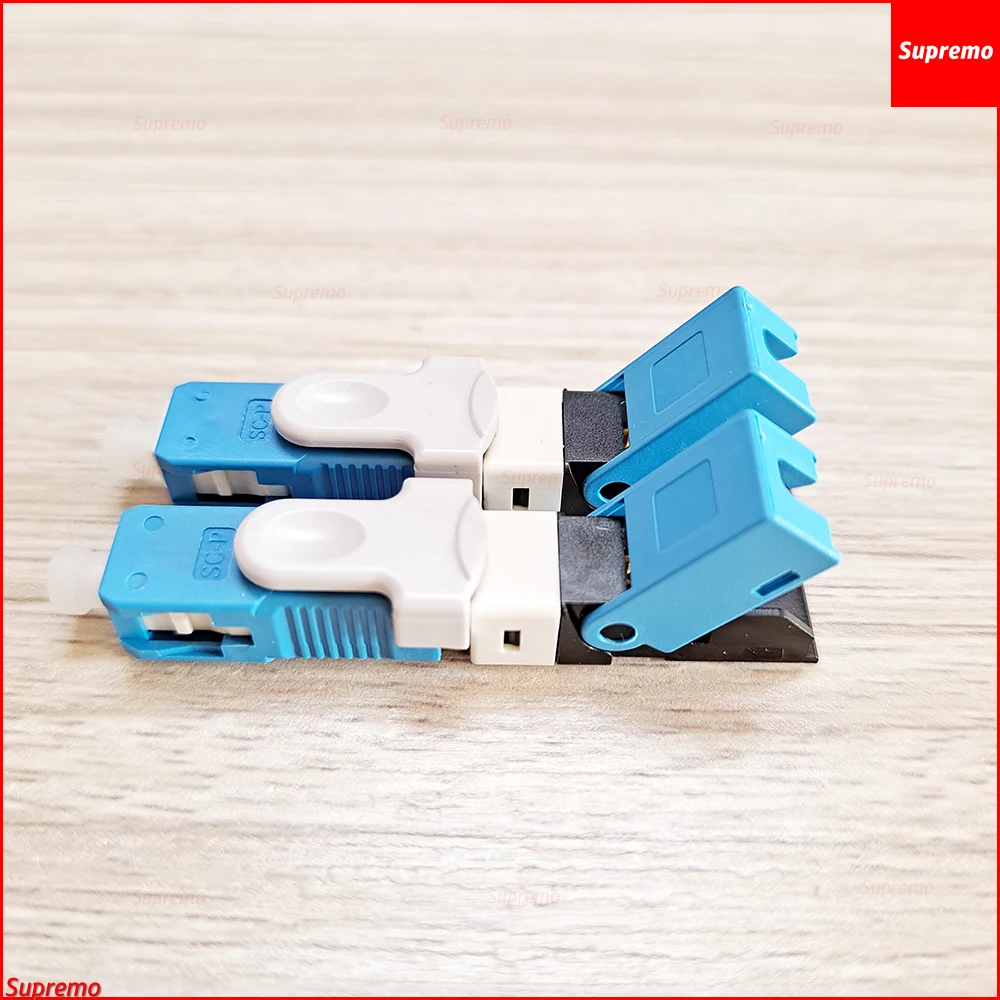 

New ESC250D SC UPC Fiber Optic Quick Connector FTTH SM Optic Fast Connector Hot Selling Fast Connector High Quality