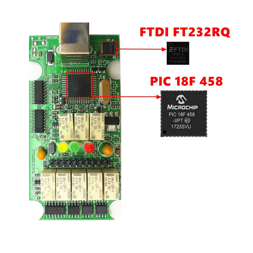 OPCOM 최신 버전 2021 OP COM, FTDI FT232RQ 칩 V1.70 V1.95 펌웨어 업데이트, CAN 버스 OBD OBD2 자동차 스캐너 도구, 200603a