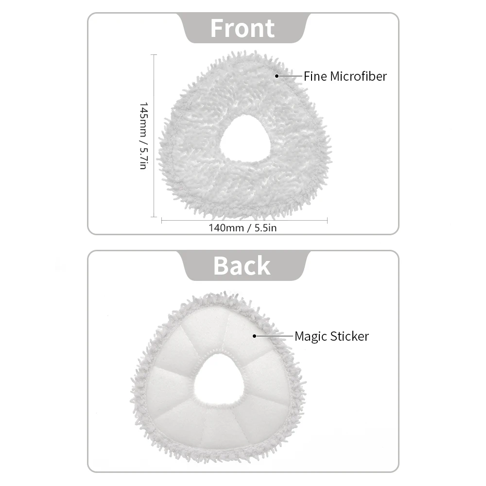 Módulo de Cepillo Lateral filtro HEPA paño de mopa soporte caja de polvo Compatible con NARWAL T10 J1 J2 YJCC001-1 YJC003 piezas de aspiradora