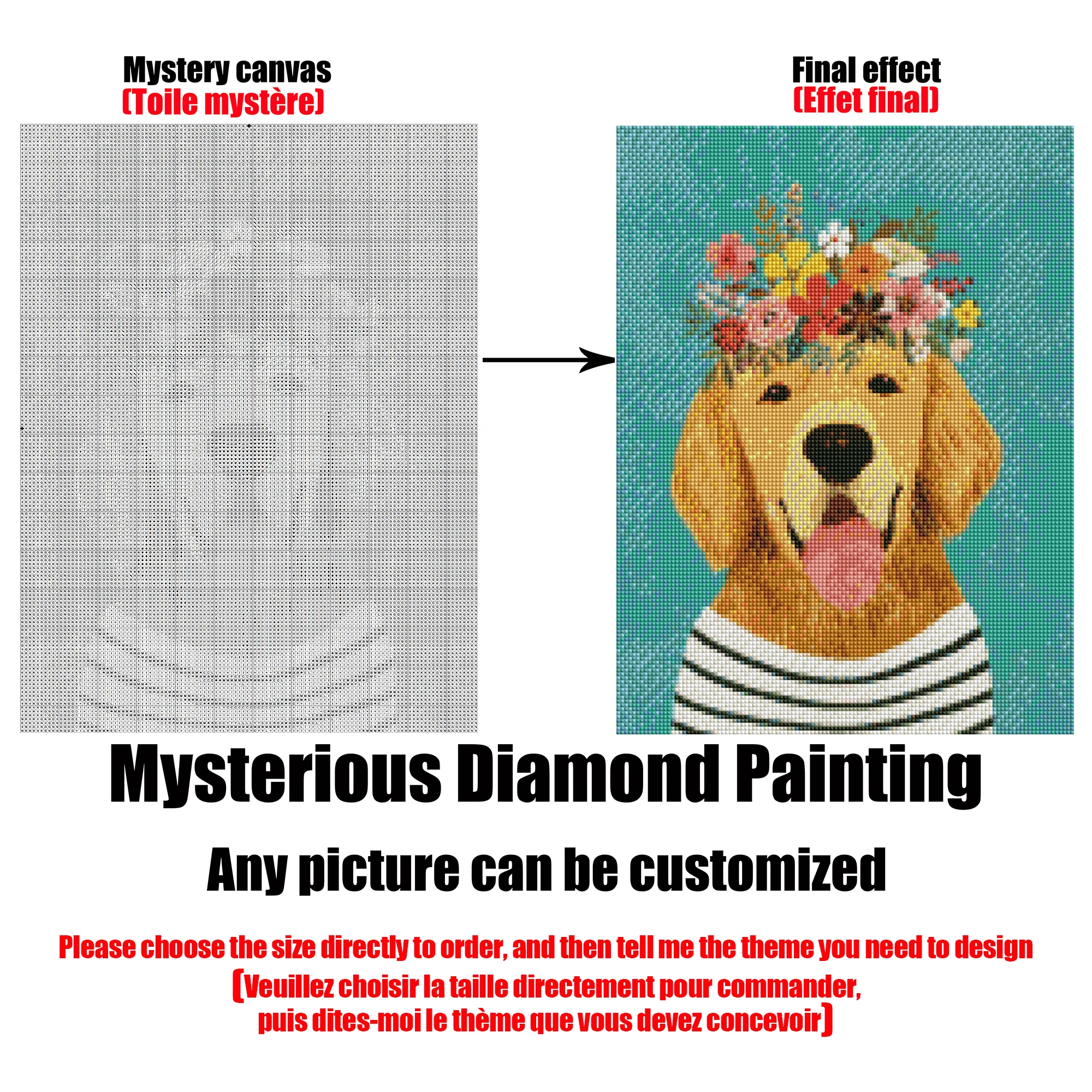 SNA  Different Styles Of Pictures DIY 5D Diamond Painting Mysterious Diamond Embroidery Painting Full Drill Home Decor Gift