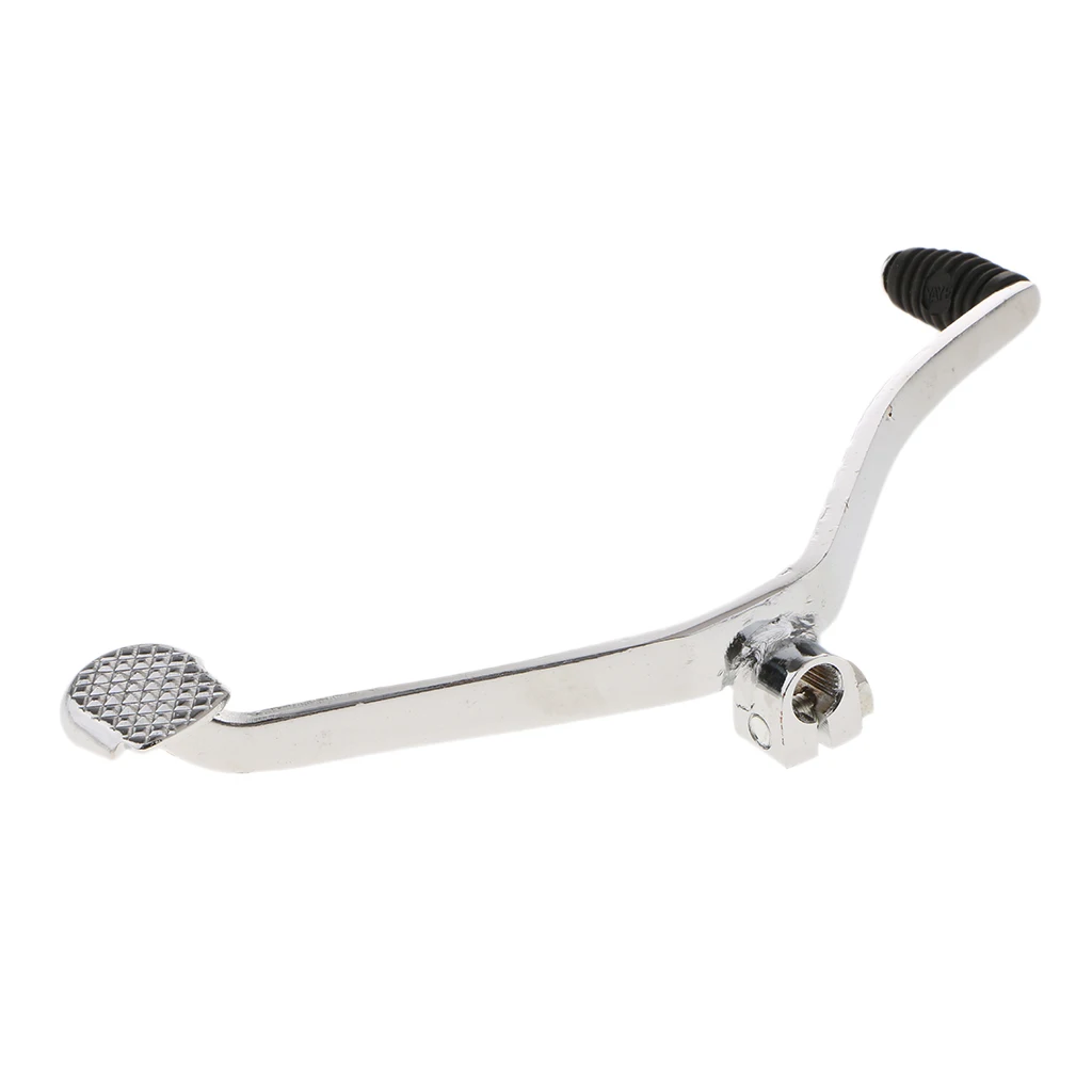 12mm Hole Dia. Motorcycle Gear Shift Lever Pedal Peg for Honda CG 125 (Silver)